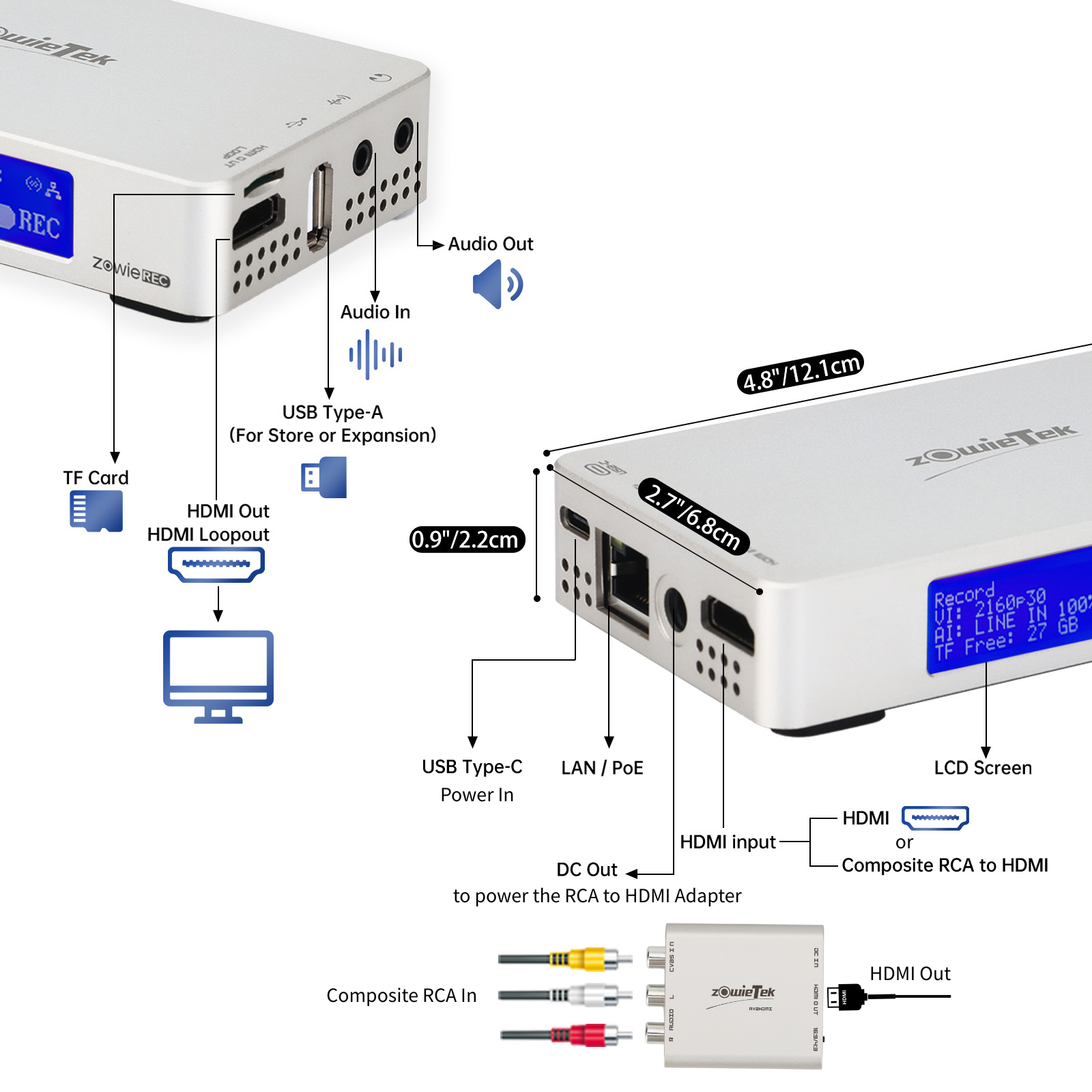 4K HDMI 視頻錄像機(jī) - 圖片 6
