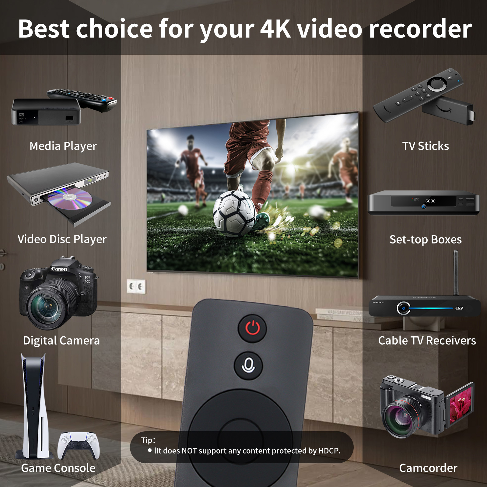 4K HDMI 視頻錄像機(jī) - 圖片 4